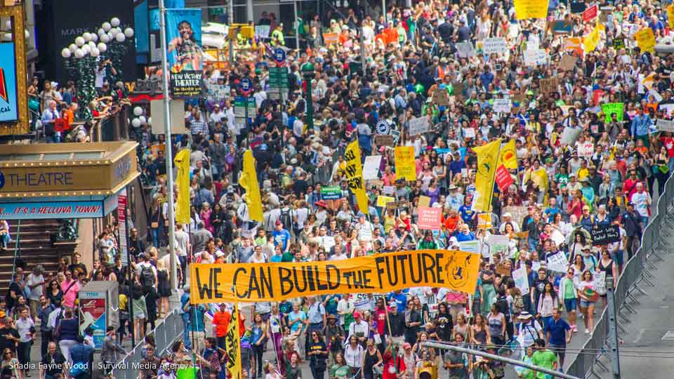 Natural Wireless: Making Connections at the People’s Climate March